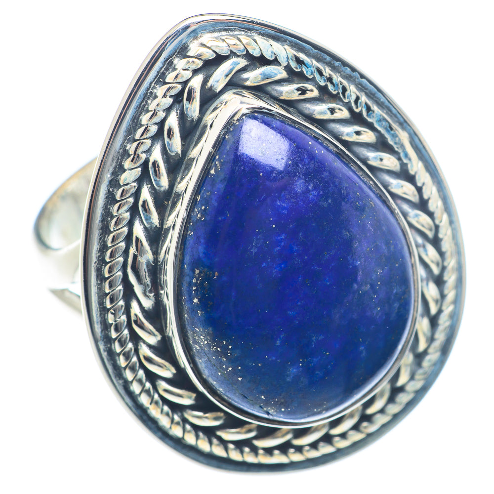 Lapis Lazuli Rings handcrafted by Anasilvercos - RING72037