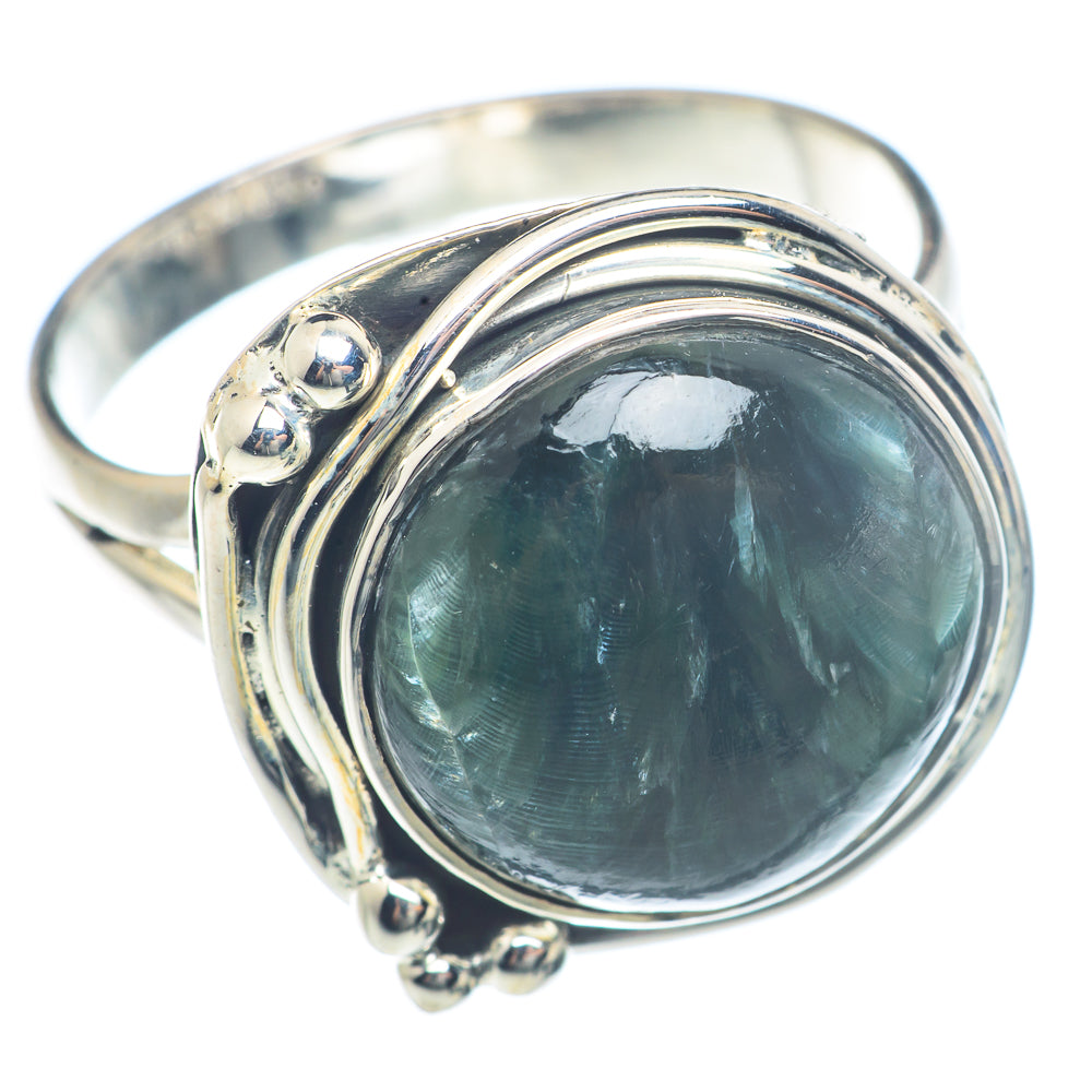 Seraphinite Rings handcrafted by Anasilvercos - RING72041