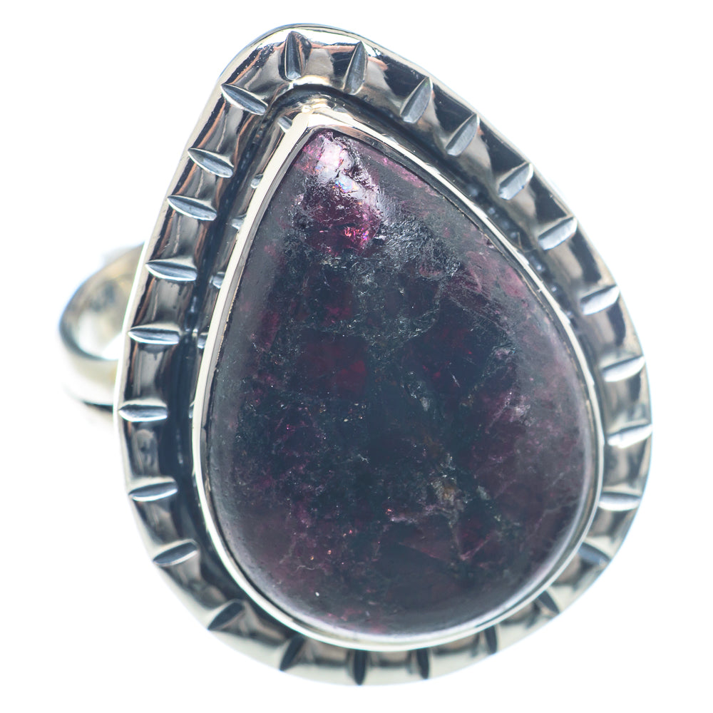 Russian Eudialyte Rings handcrafted by Anasilvercos - RING72054