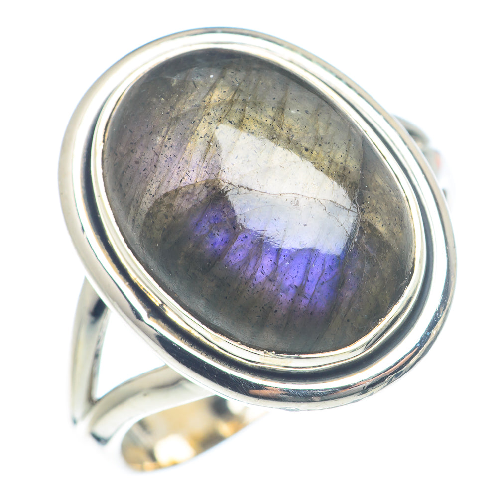 Labradorite Rings handcrafted by Anasilvercos - RING72055