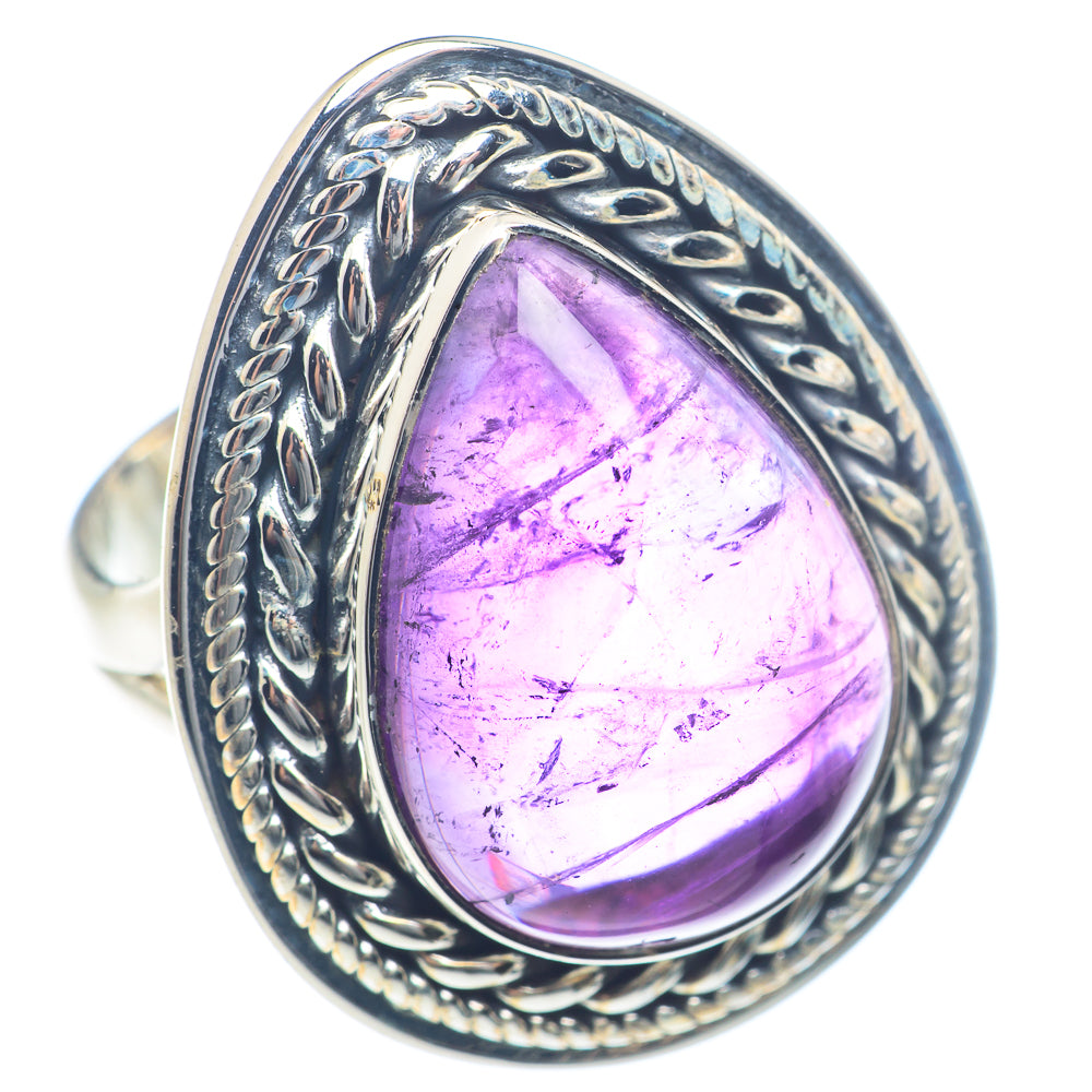 Amethyst Rings handcrafted by Anasilvercos - RING72061
