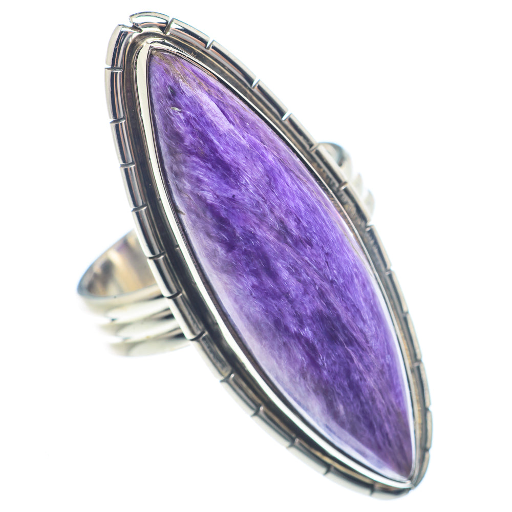 Charoite Rings handcrafted by Anasilvercos - RING72062