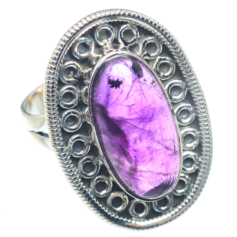 Amethyst Rings handcrafted by Anasilvercos - RING72063