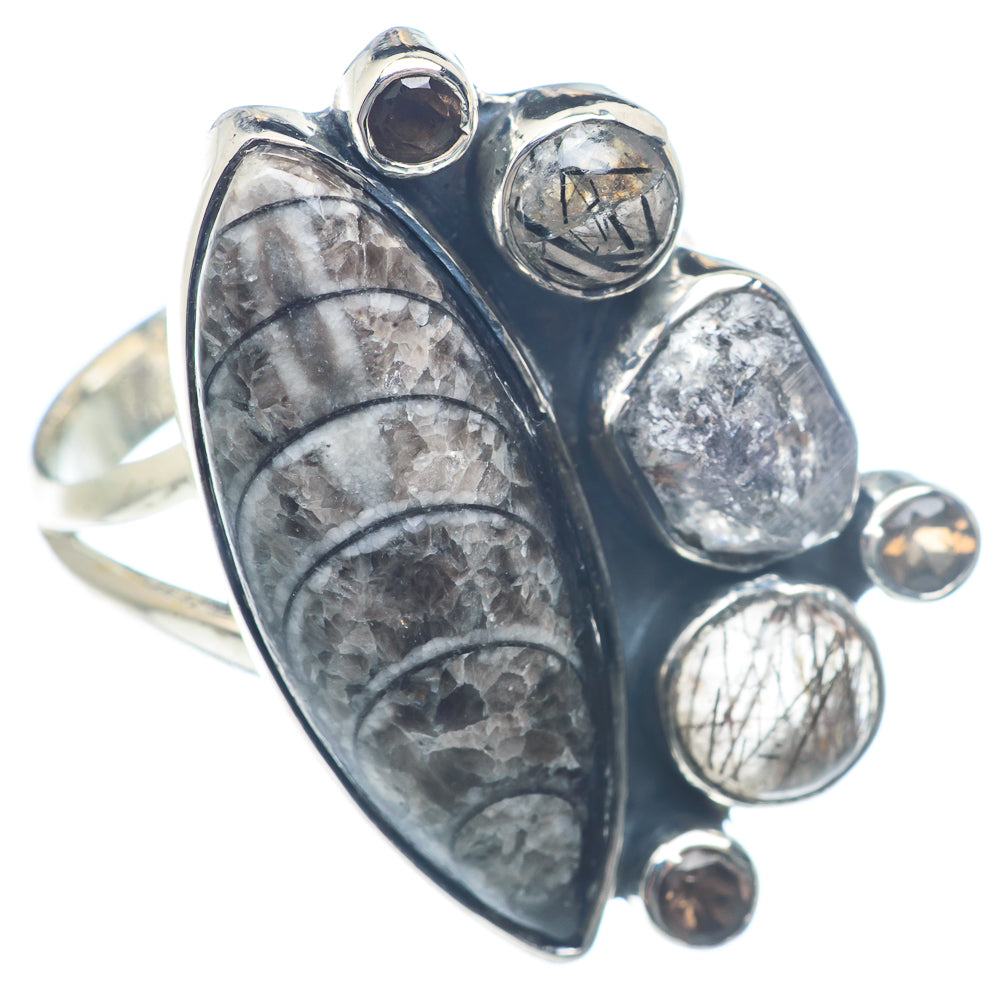Orthoceras Fossi Rings handcrafted by Anasilvercos - RING72064