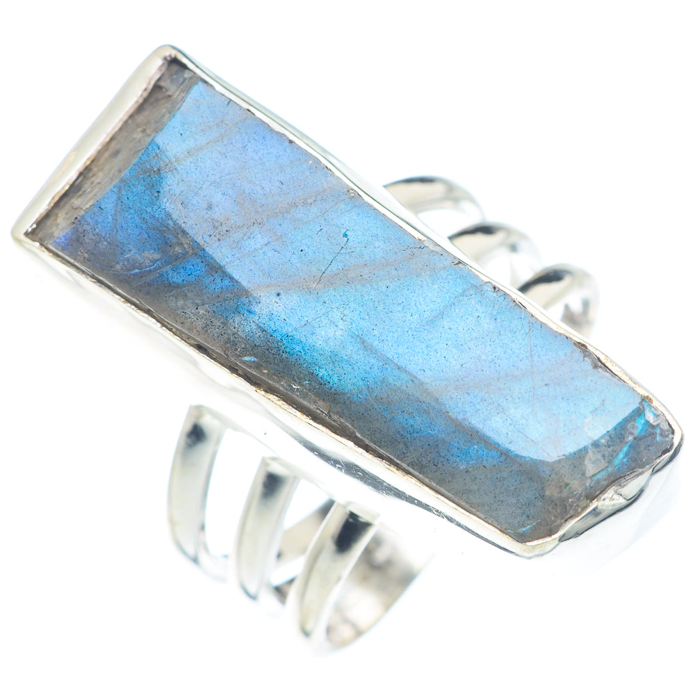 Labradorite Rings handcrafted by Anasilvercos - RING72081