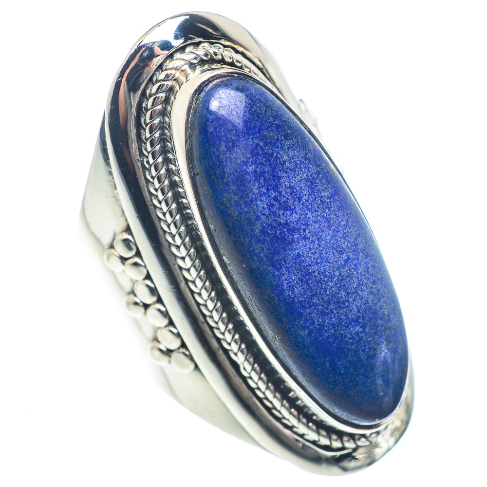 Lapis Lazuli Rings handcrafted by Anasilvercos - RING72083