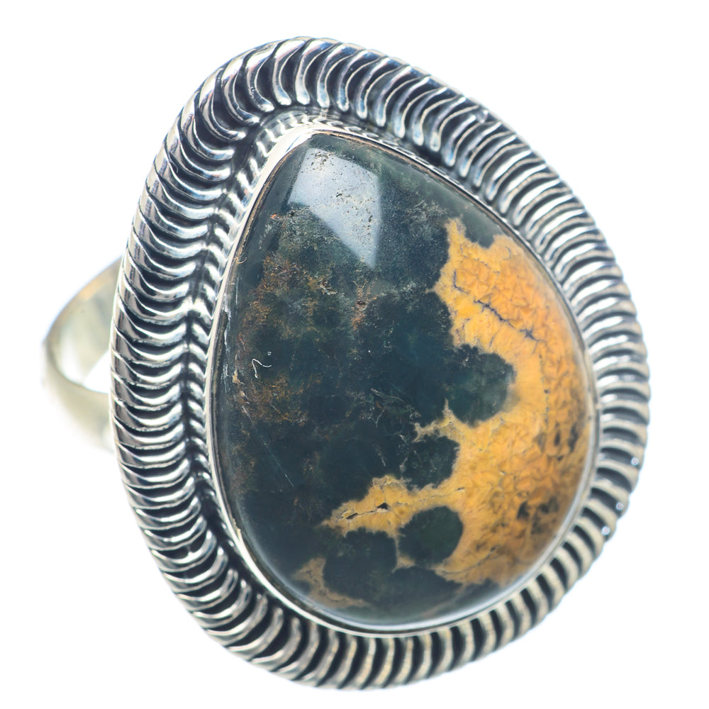 Ocean Jasper Rings handcrafted by Anasilvercos - RING72092 - Photo 2