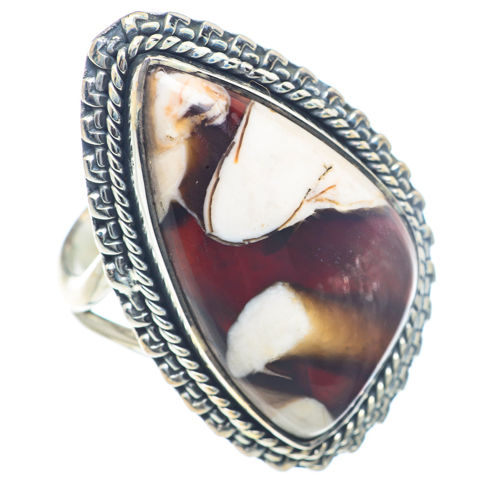 Peanut Wood Jasper Rings handcrafted by Anasilvercos - RING72099