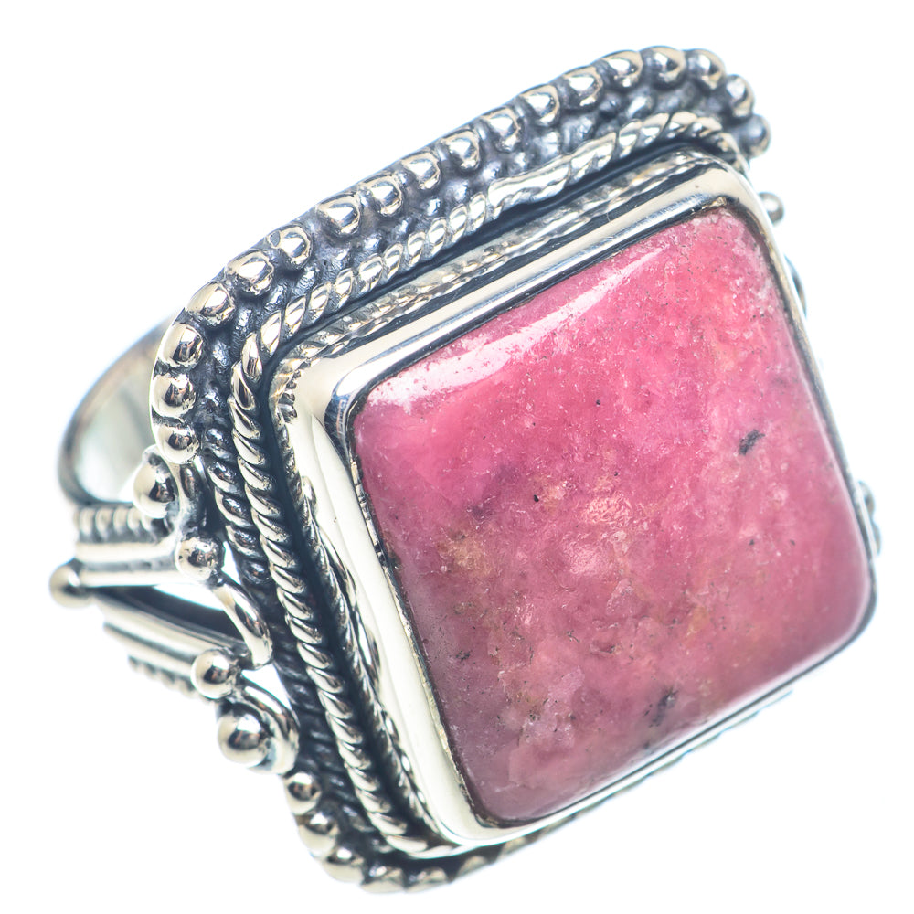 Rhodochrosite Rings handcrafted by Anasilvercos - RING72102