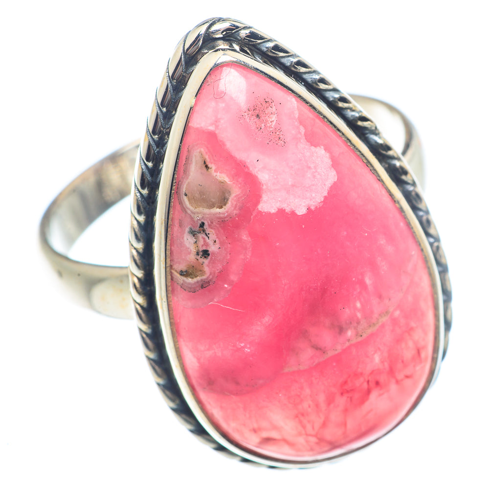 Rhodochrosite Rings handcrafted by Anasilvercos - RING72103