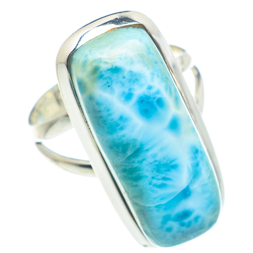Larimar Rings handcrafted by Anasilvercos - RING72123