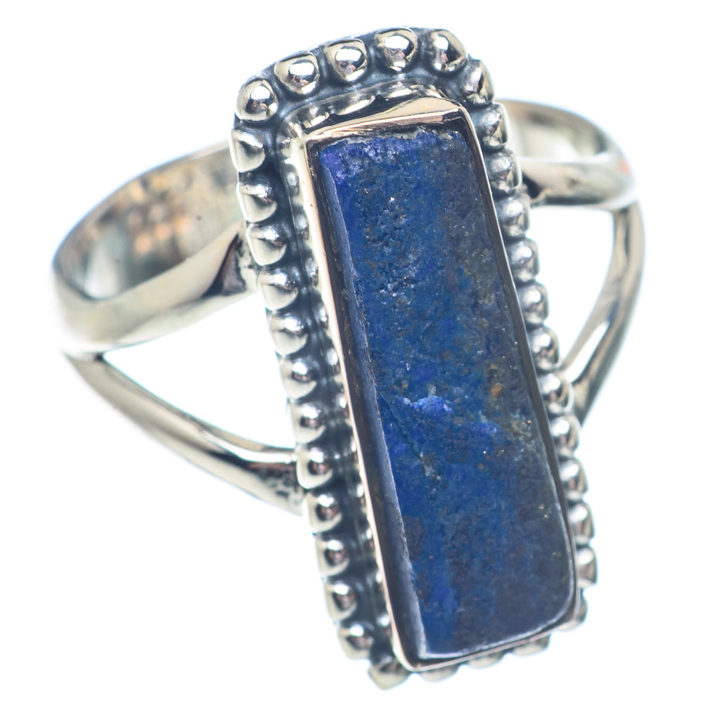 Lapis Lazuli Rings handcrafted by Anasilvercos - RING72143