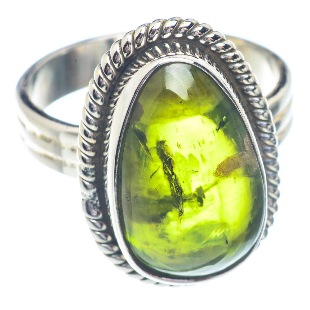 Peridot Rings handcrafted by Anasilvercos - RING72146