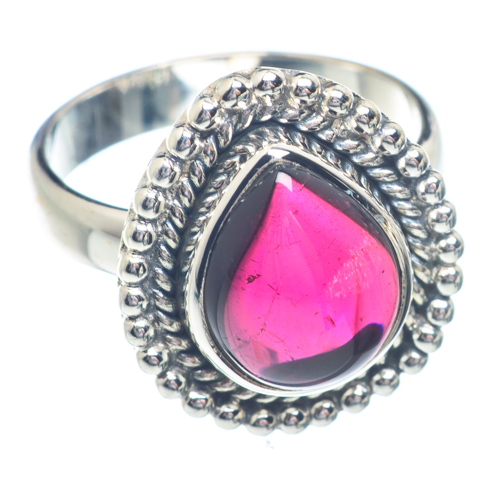 Garnet Rings handcrafted by Anasilvercos - RING72159