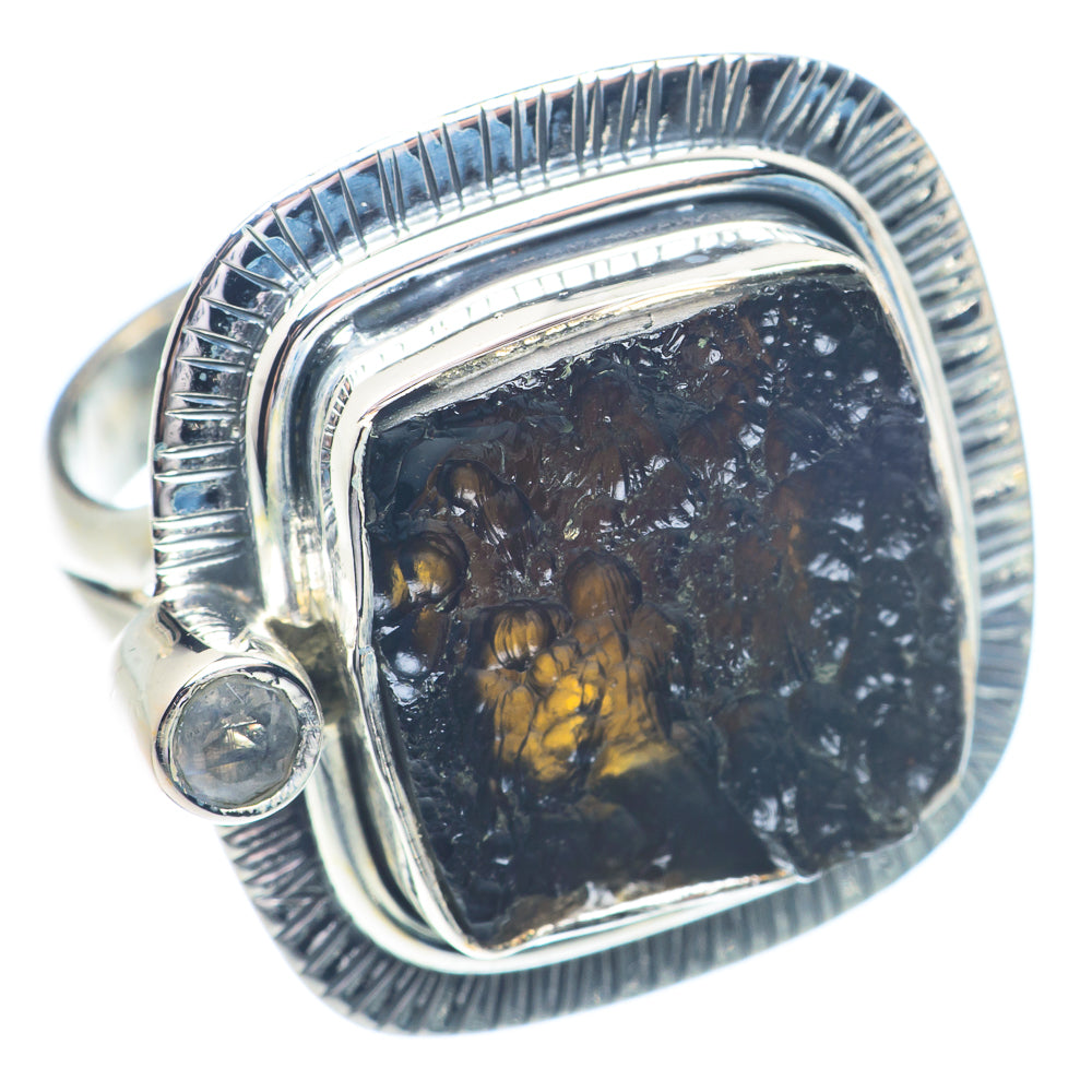 Tektite Rings handcrafted by Anasilvercos - RING72167