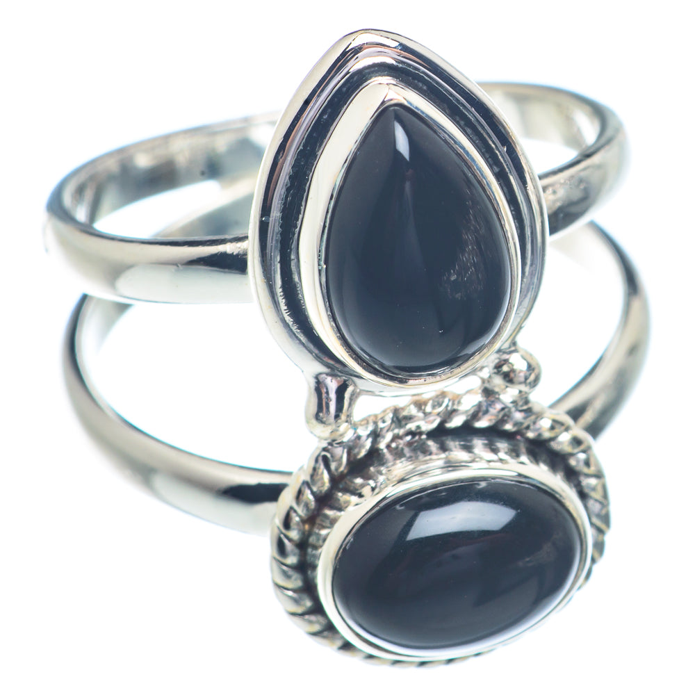 Black Onyx Rings handcrafted by Anasilvercos - RING72168