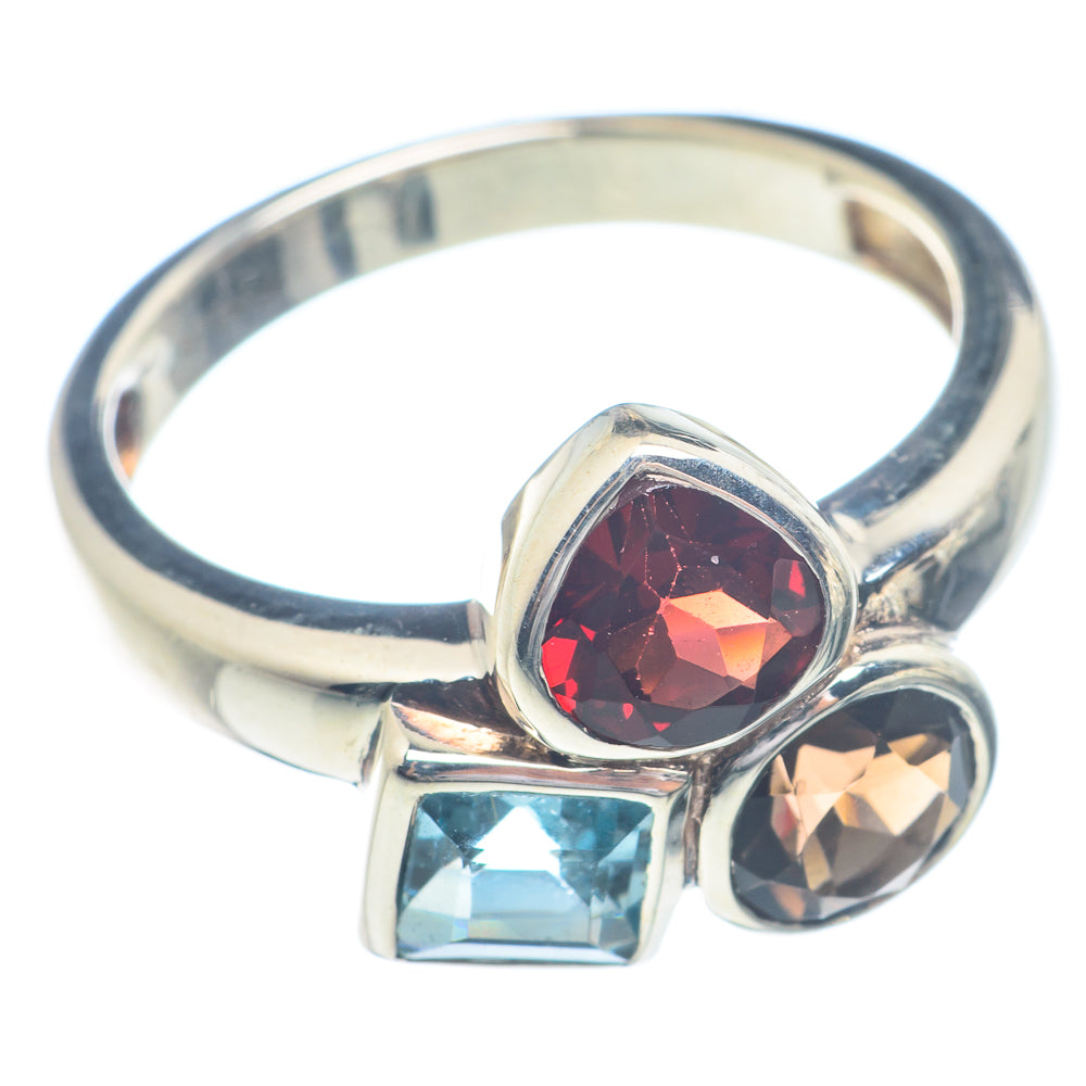 Garnet Rings handcrafted by Anasilvercos - RING72176