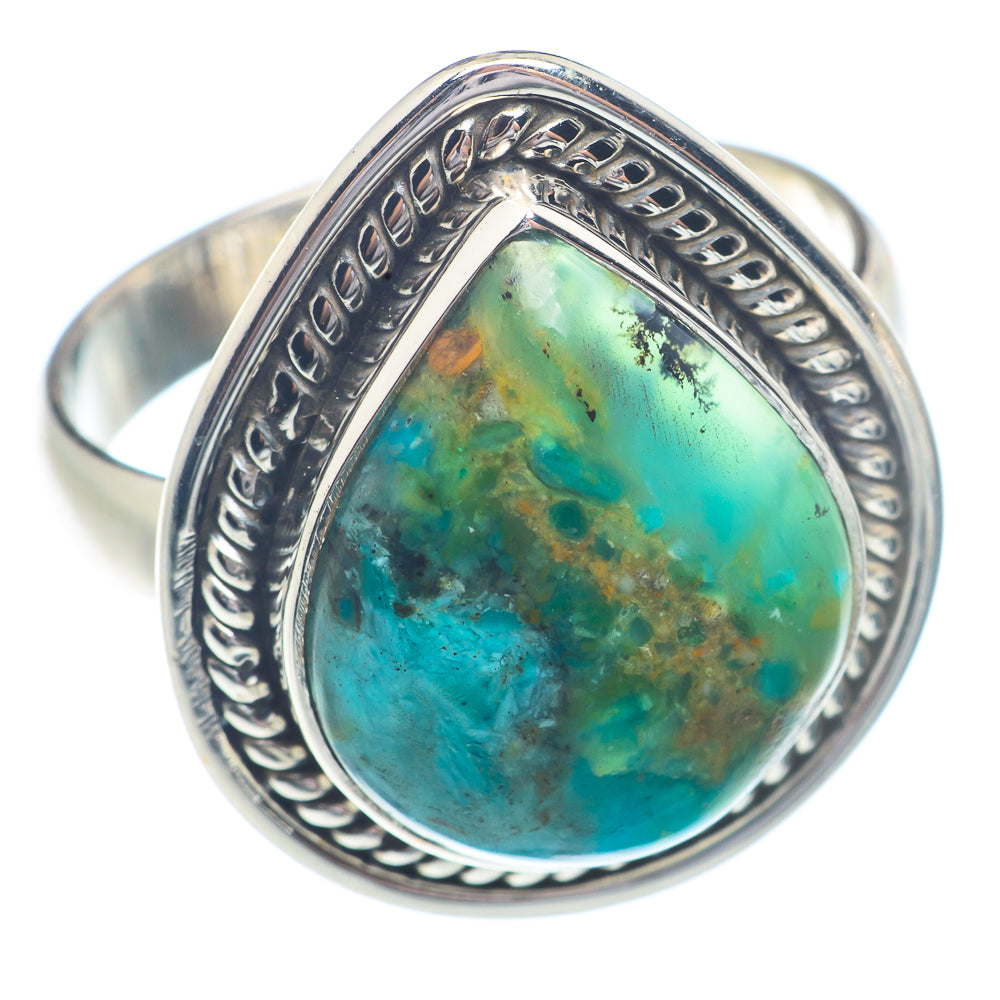Peruvian Opal Rings handcrafted by Anasilvercos - RING72186
