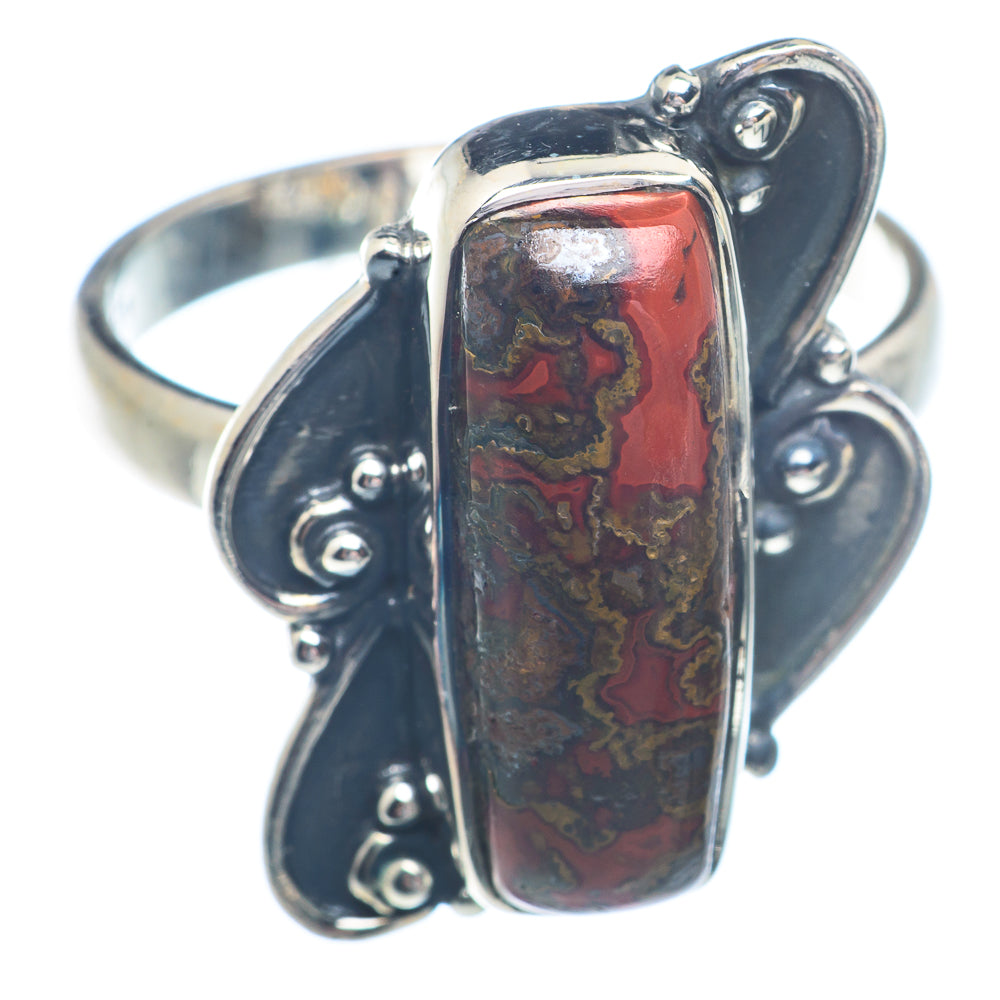 Moroccan Agate Rings handcrafted by Anasilvercos - RING72192