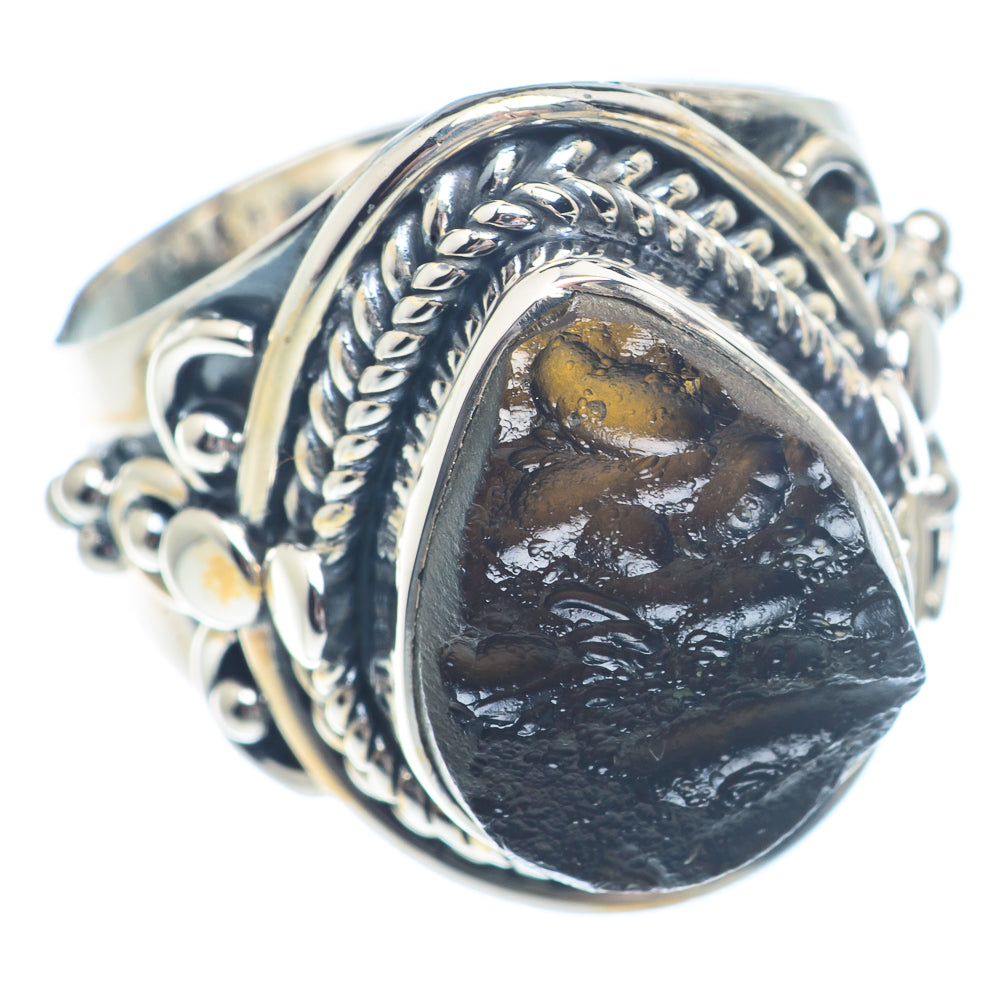 Tektite Rings handcrafted by Anasilvercos - RING72210