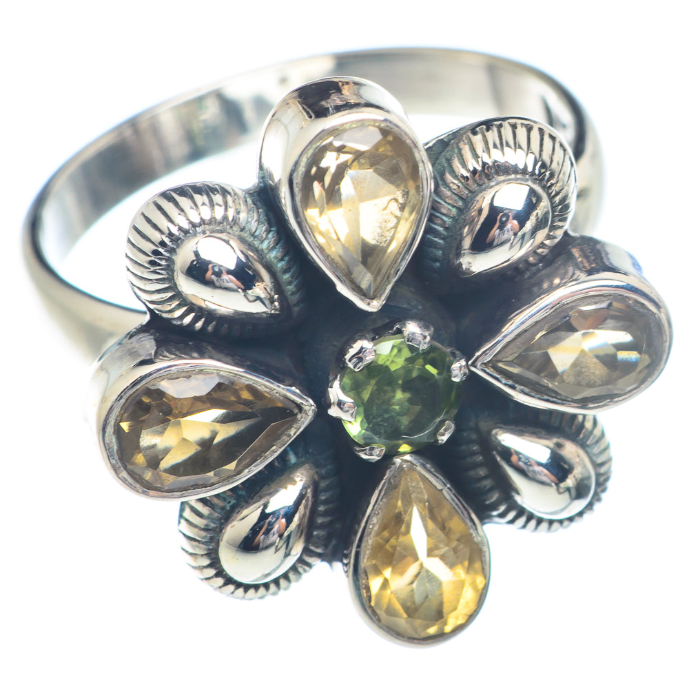 Citrine Rings handcrafted by Anasilvercos - RING72239