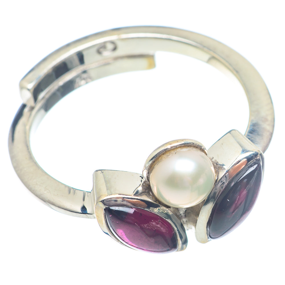 Garnet Rings handcrafted by Anasilvercos - RING72245