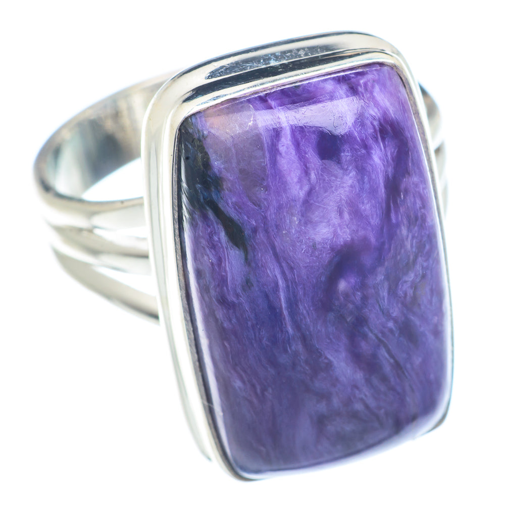 Charoite Rings handcrafted by Anasilvercos - RING72250
