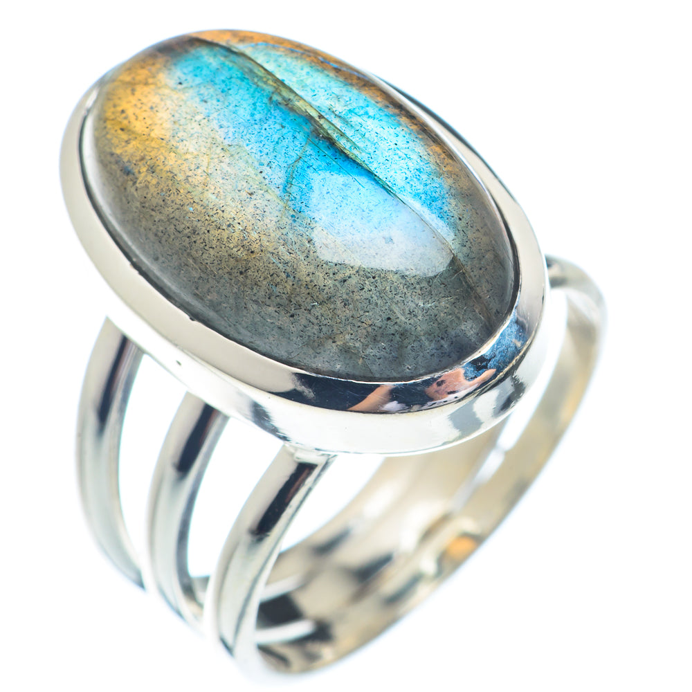 Labradorite Rings handcrafted by Anasilvercos - RING72269