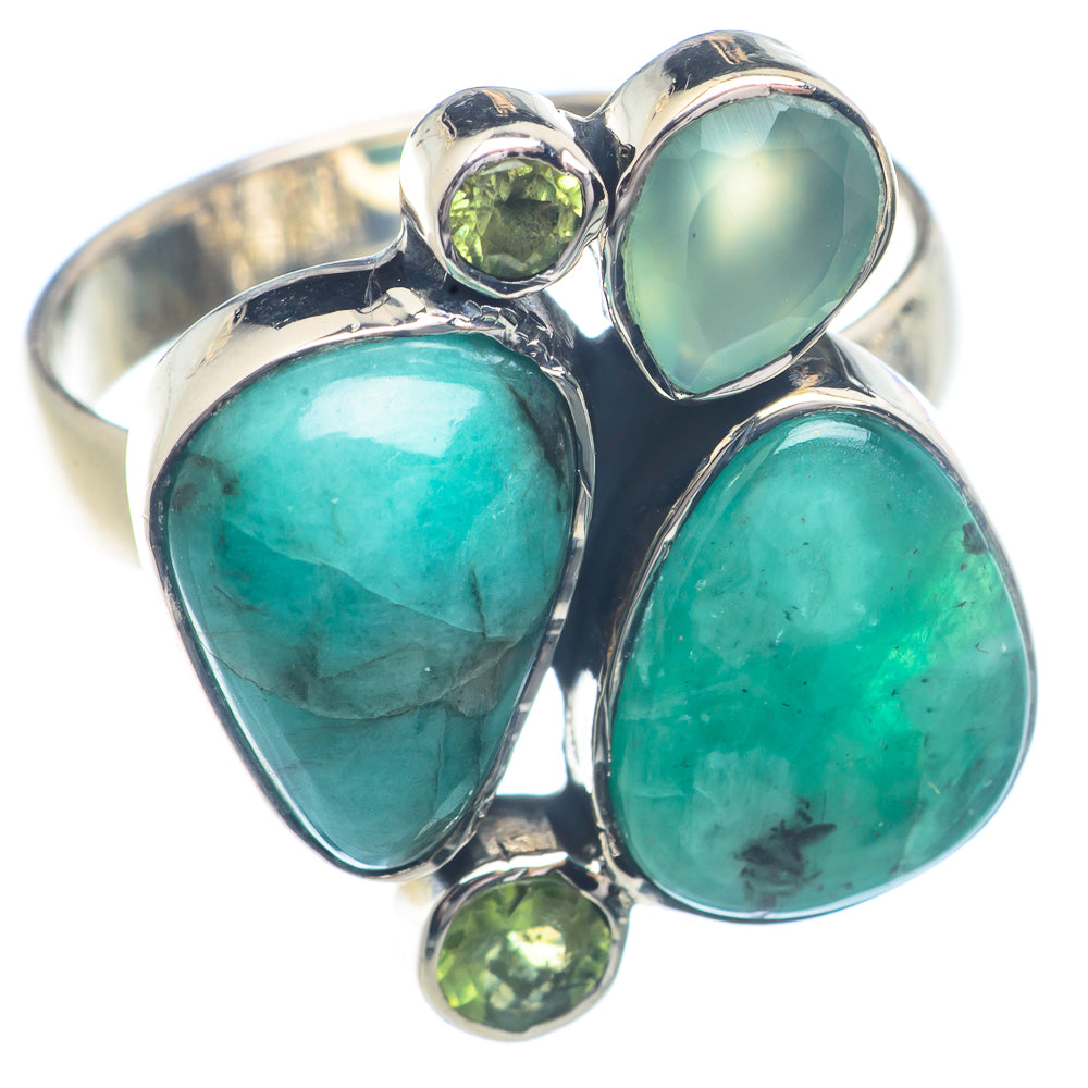 Peruvian Opal Rings handcrafted by Anasilvercos - RING72271