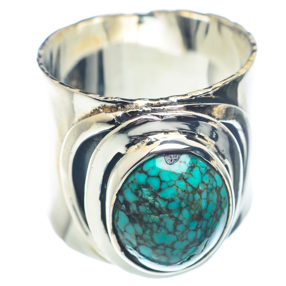 Tibetan Turquoise Rings handcrafted by Anasilvercos - RING72272