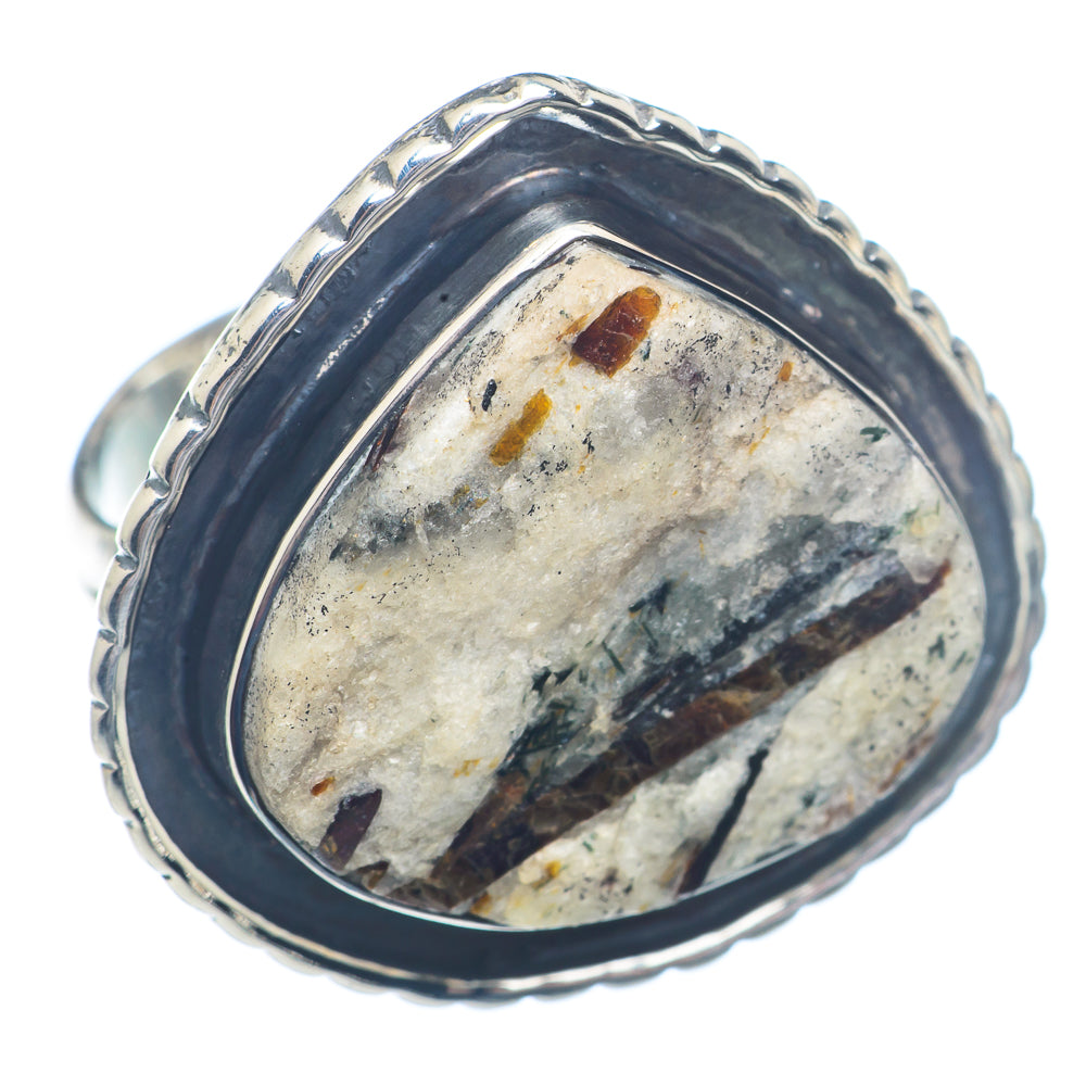 Astrophyllite Rings handcrafted by Anasilvercos - RING72275