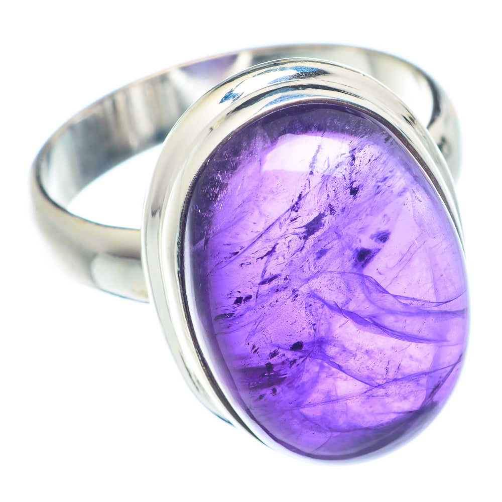 Amethyst Rings handcrafted by Anasilvercos - RING72290