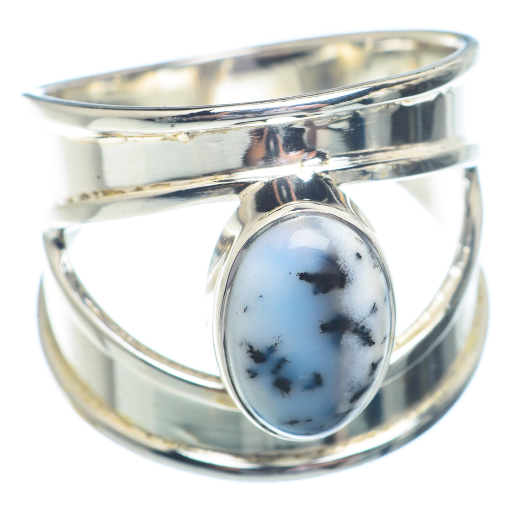 Dendritic Opal Rings handcrafted by Anasilvercos - RING72298