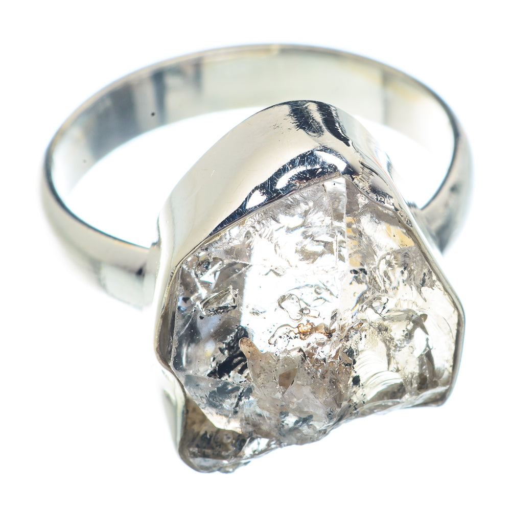 Herkimer Diamond Rings handcrafted by Anasilvercos - RING72299
