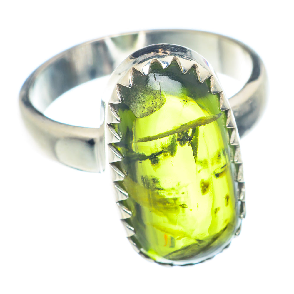 Peridot Rings handcrafted by Anasilvercos - RING72314