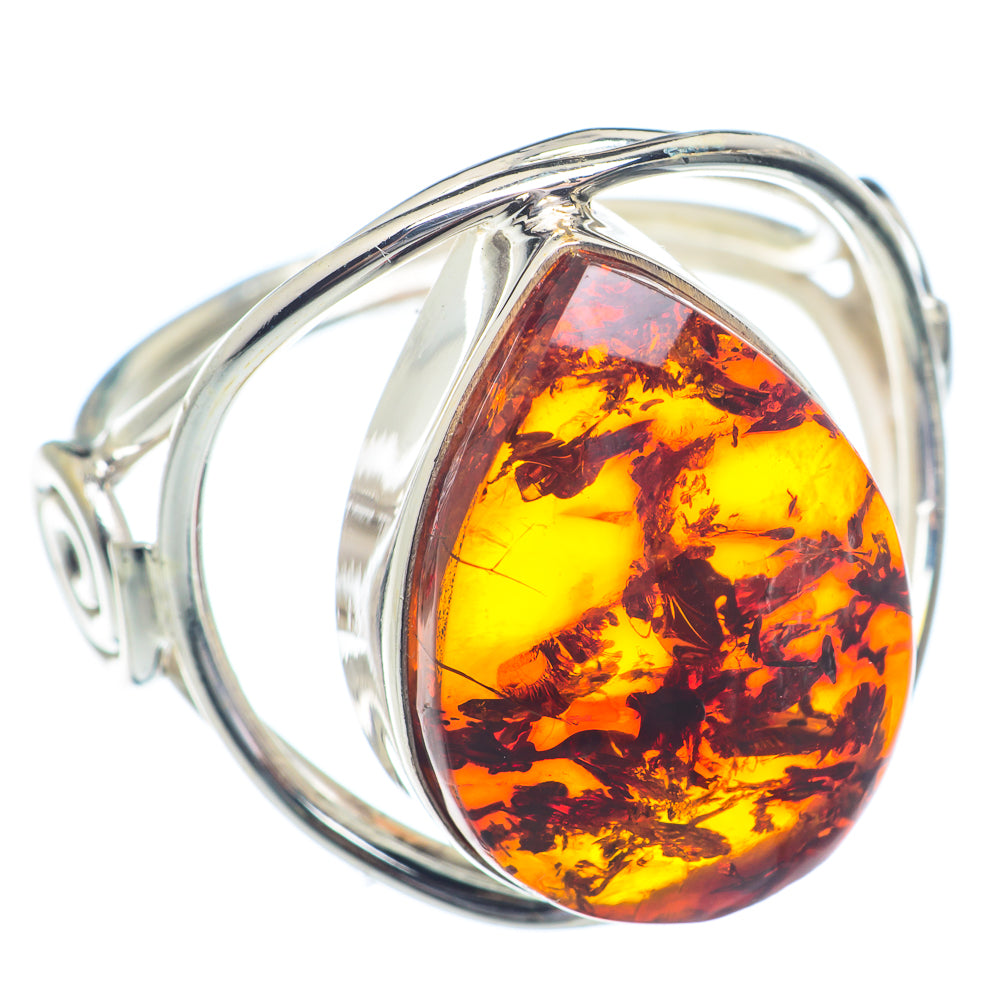 Baltic Amber Rings handcrafted by Anasilvercos - RING72320