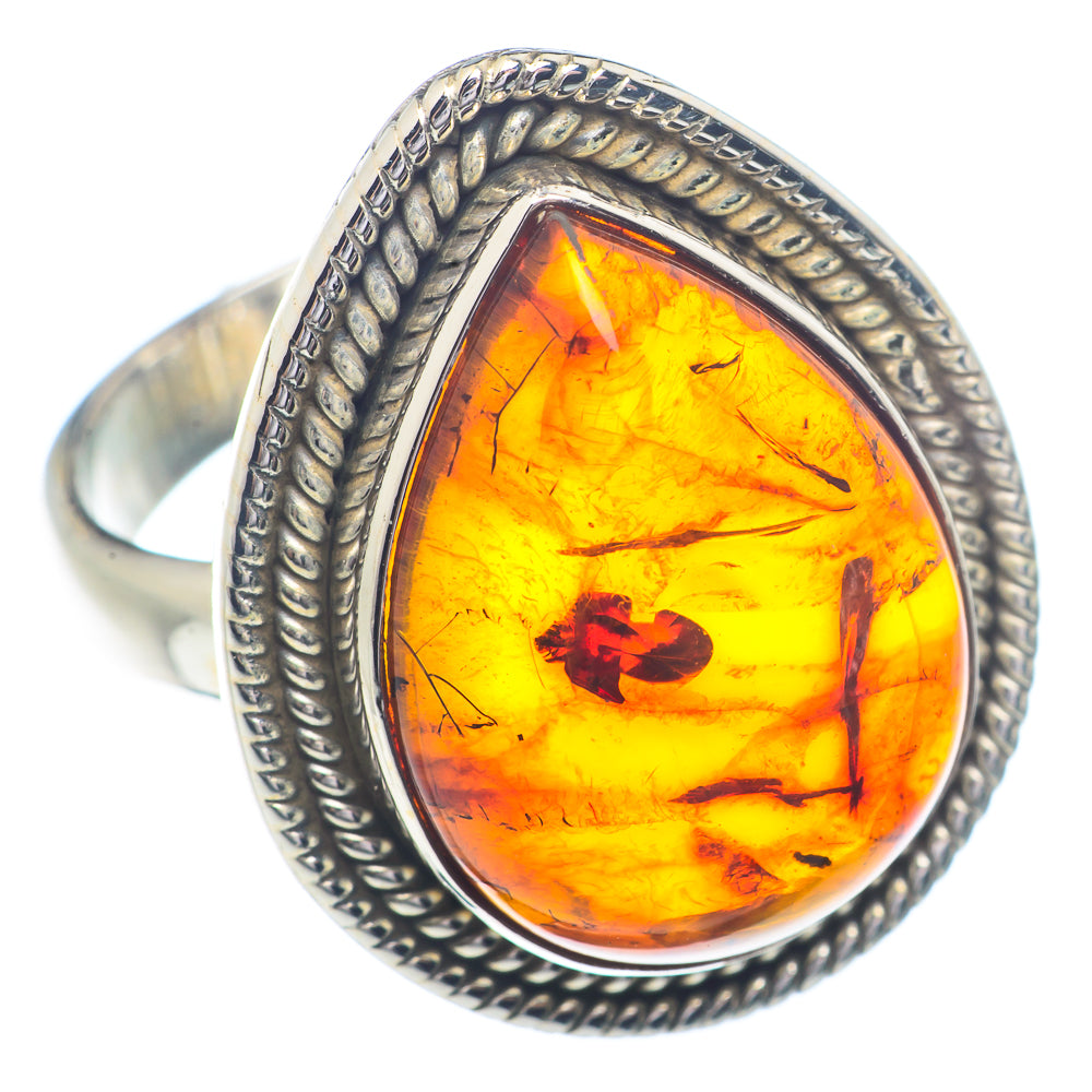 Baltic Amber Rings handcrafted by Anasilvercos - RING72321