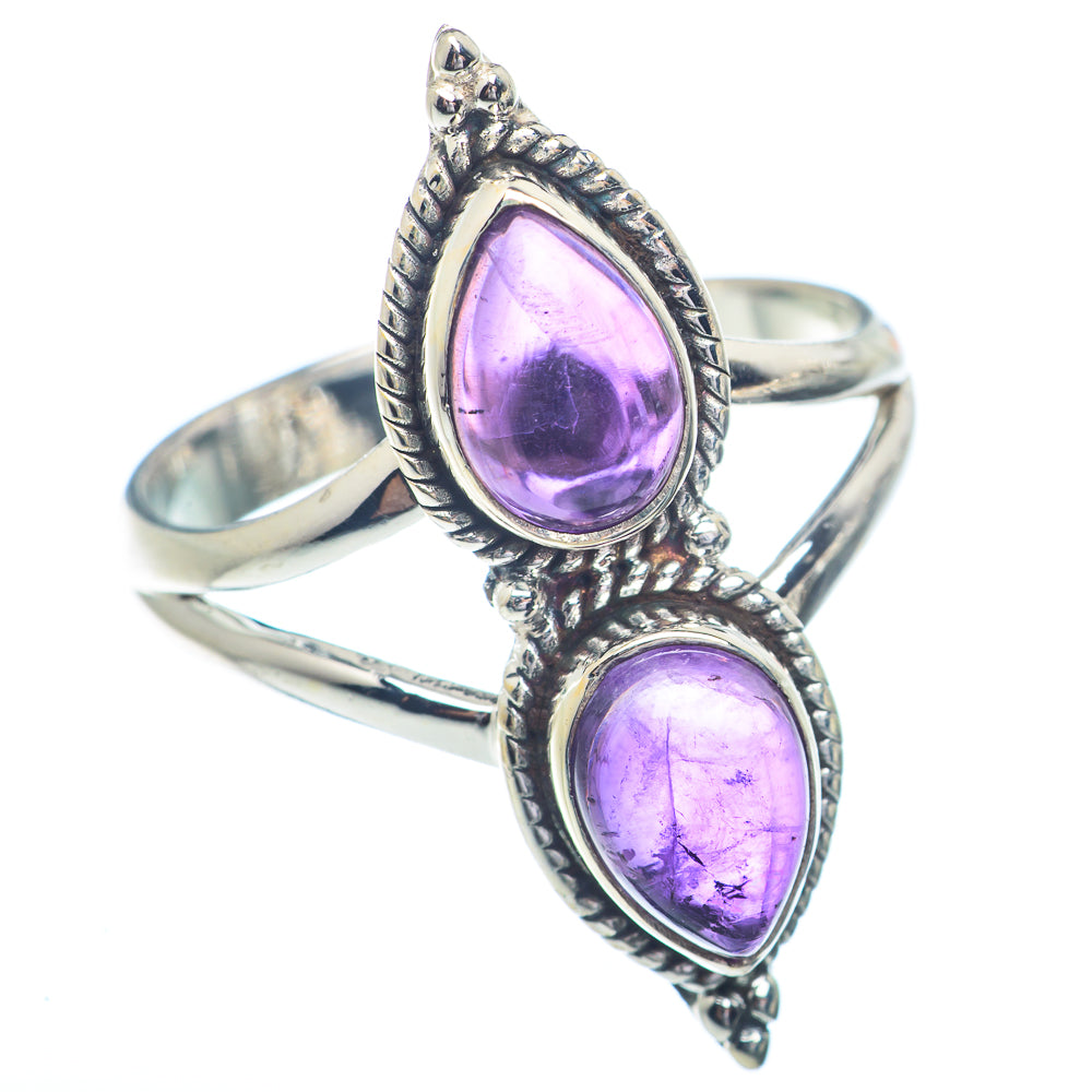 Amethyst Rings handcrafted by Anasilvercos - RING72327