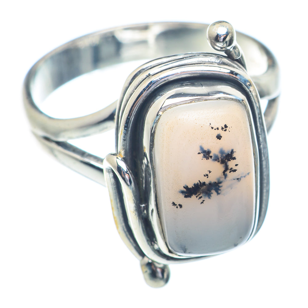 Dendritic Opal Rings handcrafted by Anasilvercos - RING72340