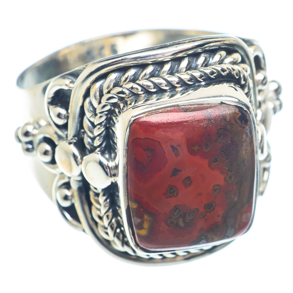 Wild Horse Jasper Rings handcrafted by Anasilvercos - RING72355