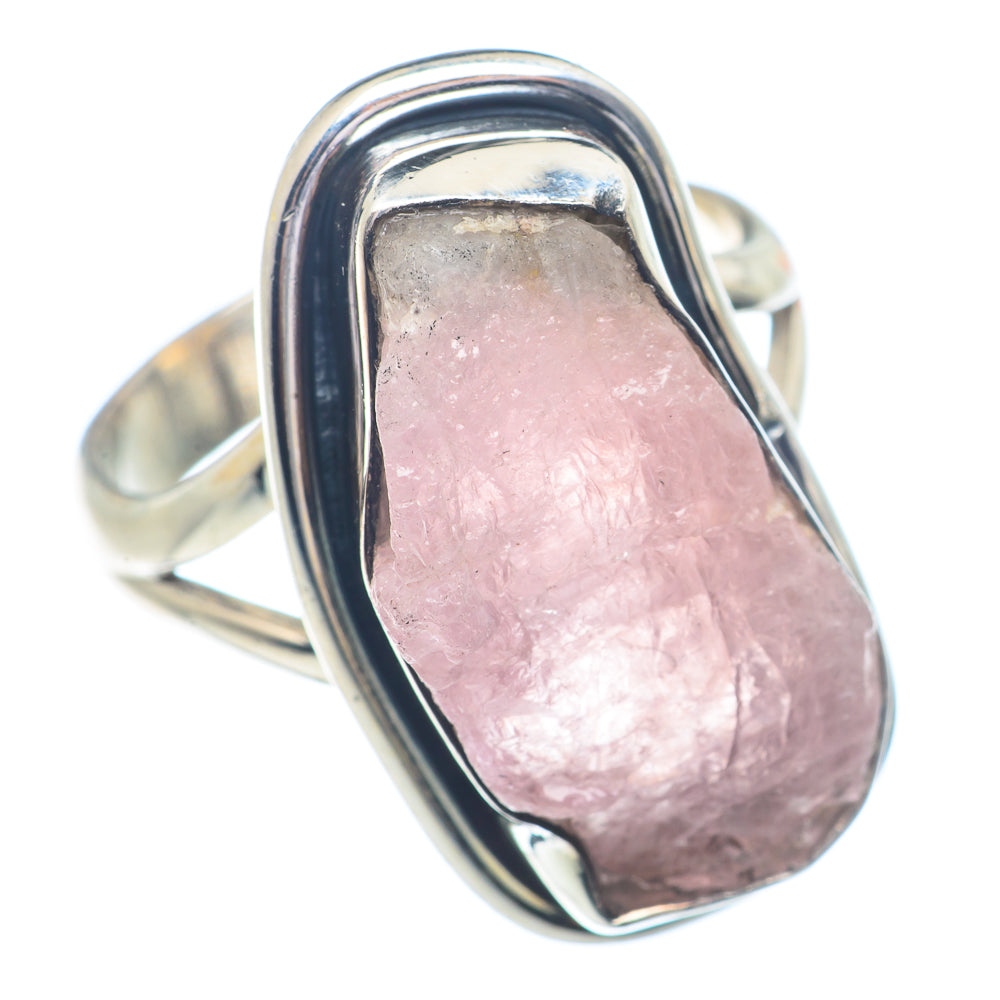 Rose Quartz Rings handcrafted by Anasilvercos - RING72362