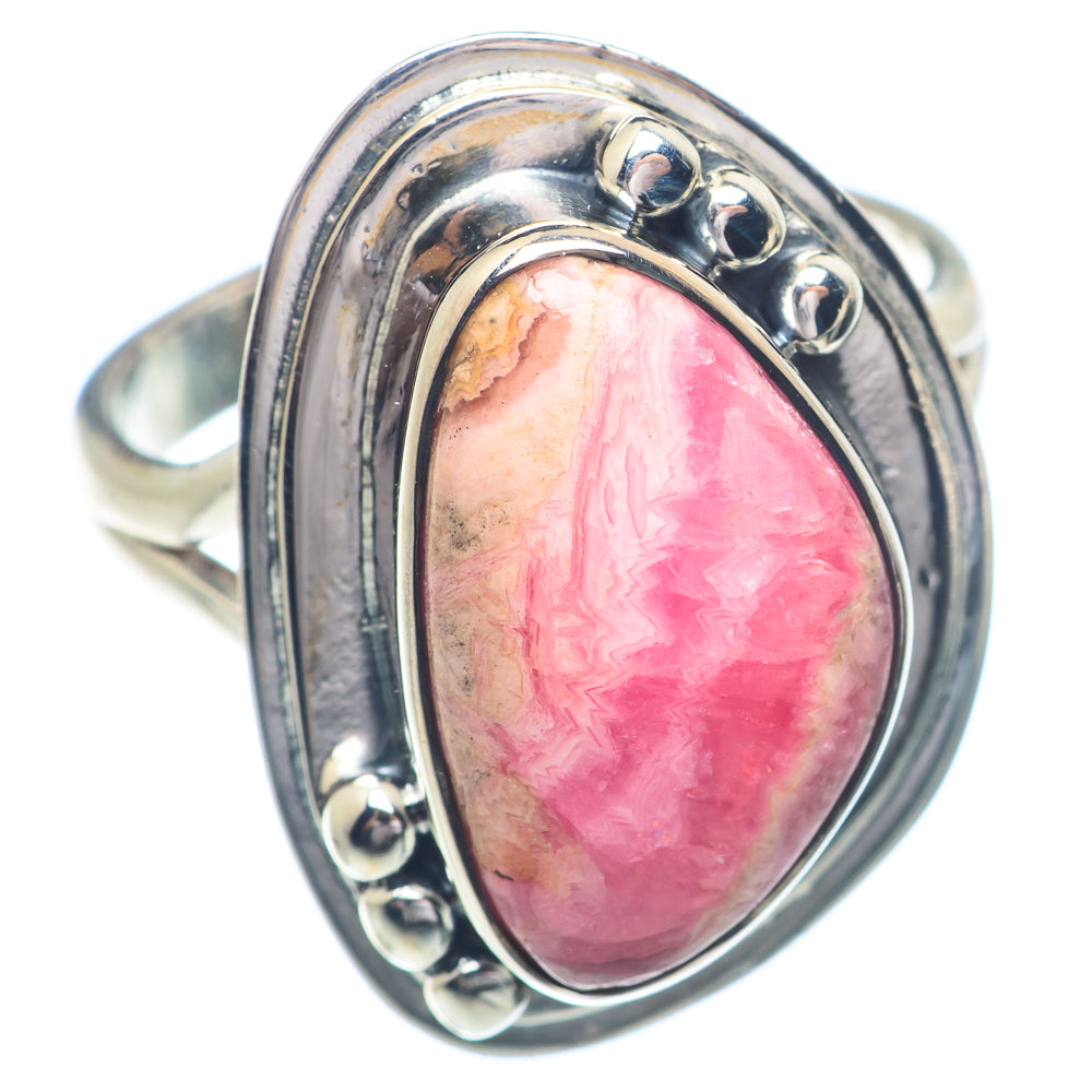 Rhodochrosite Rings handcrafted by Anasilvercos - RING72363
