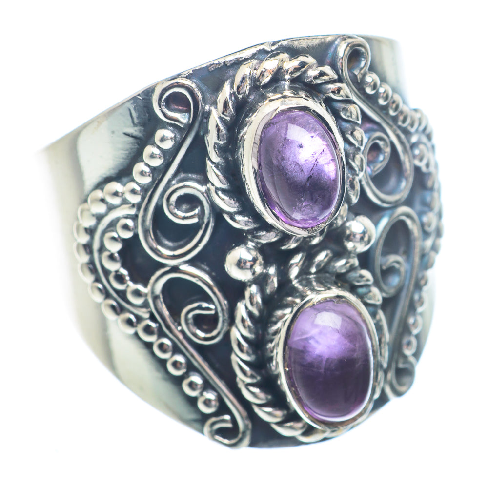 Amethyst Rings handcrafted by Anasilvercos - RING72367