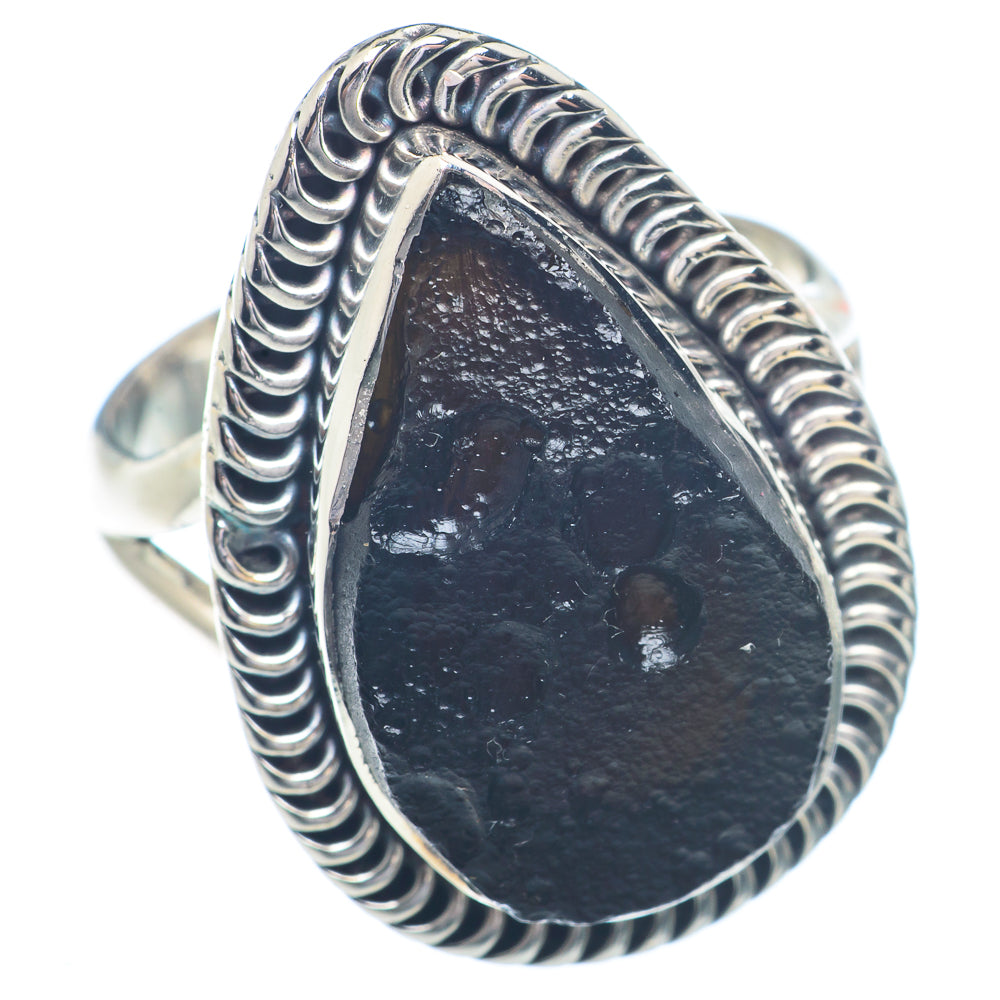 Tektite Rings handcrafted by Anasilvercos - RING72370
