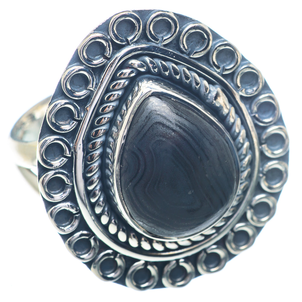 Psilomelane Rings handcrafted by Anasilvercos - RING72371 - Photo 2