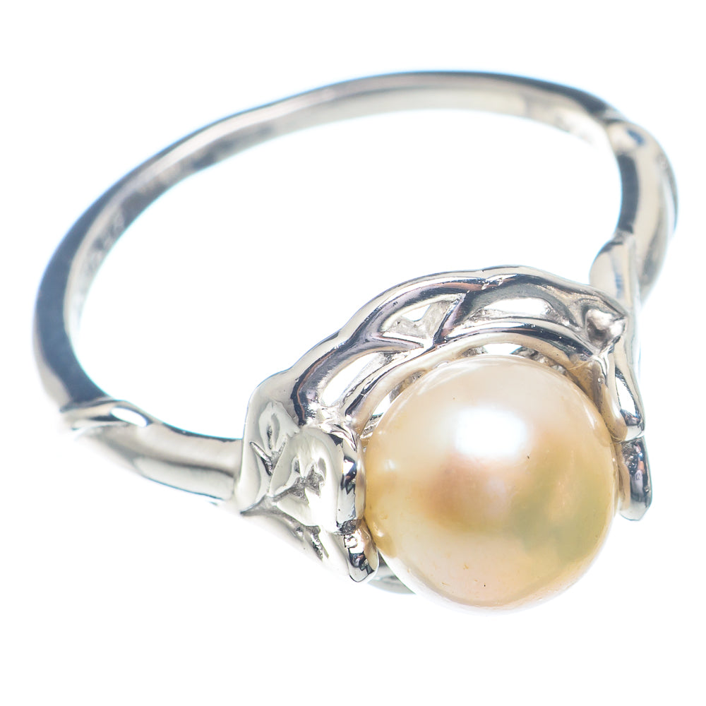 Cultured Pearl Rings handcrafted by Anasilvercos - RING72372