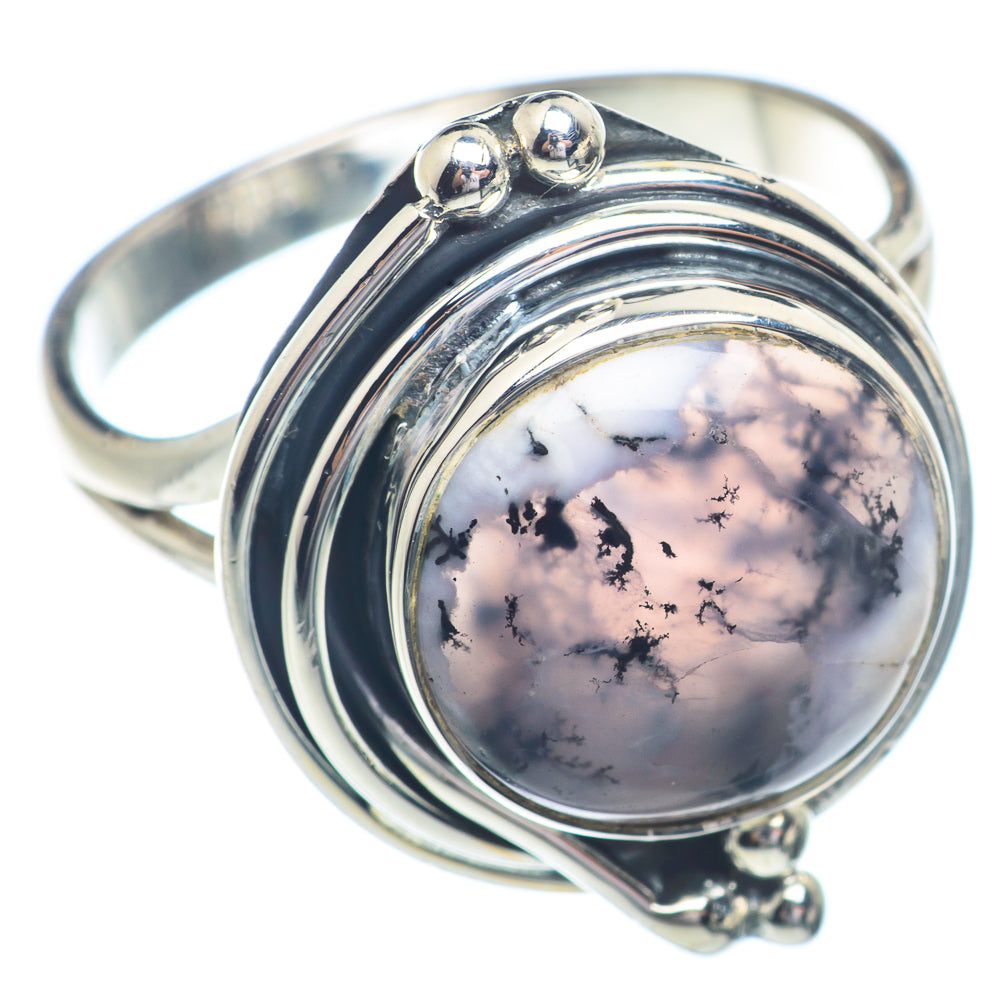 Dendritic Opal Rings handcrafted by Anasilvercos - RING72376
