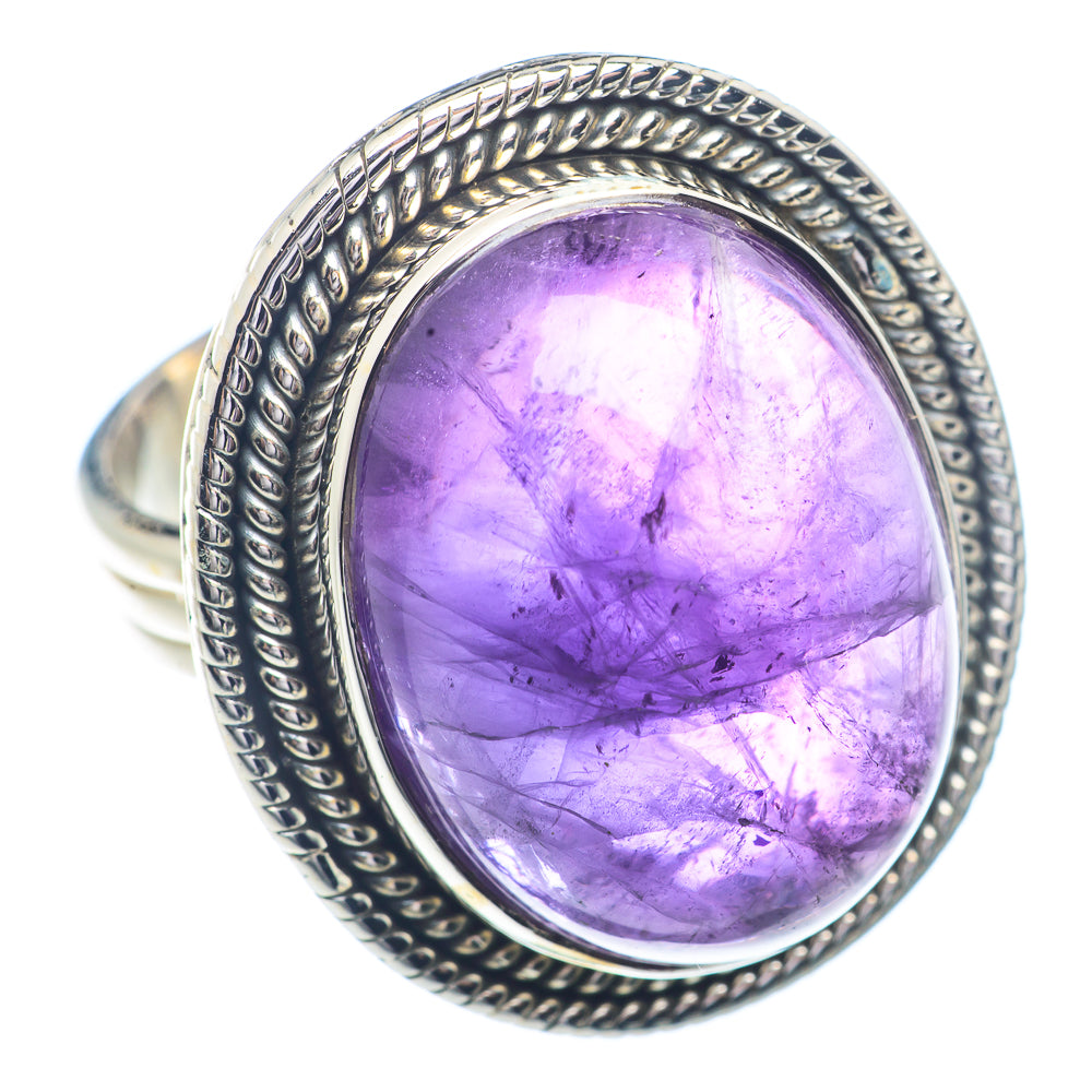 Amethyst Rings handcrafted by Anasilvercos - RING72386