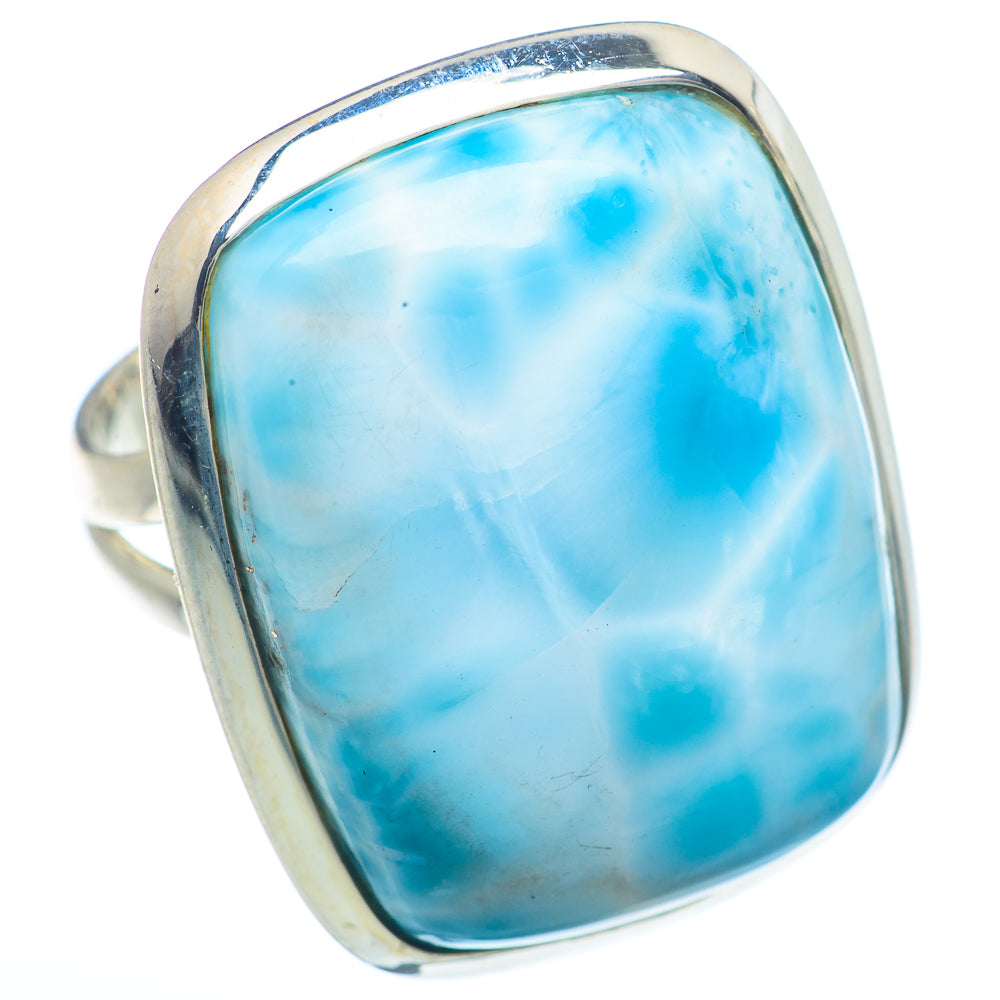 Larimar Rings handcrafted by Anasilvercos - RING72415