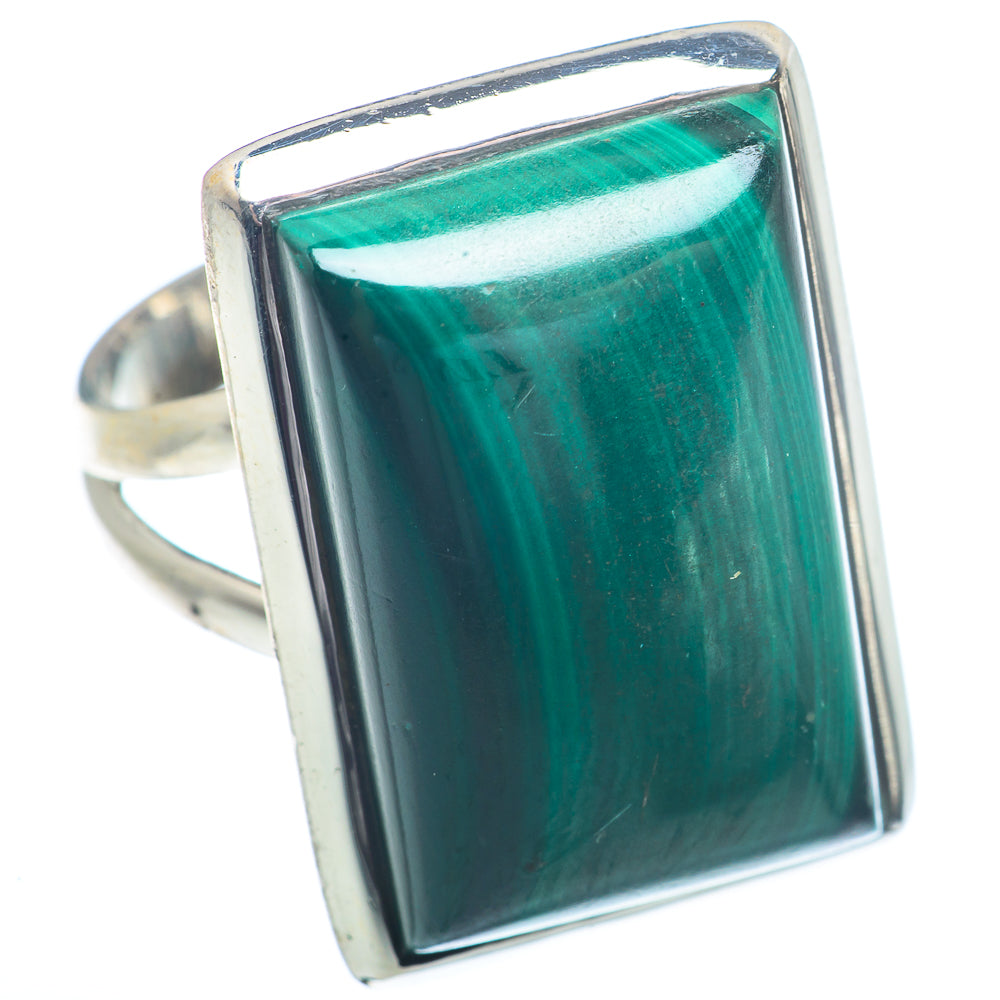 Malachite Rings handcrafted by Anasilvercos - RING72420